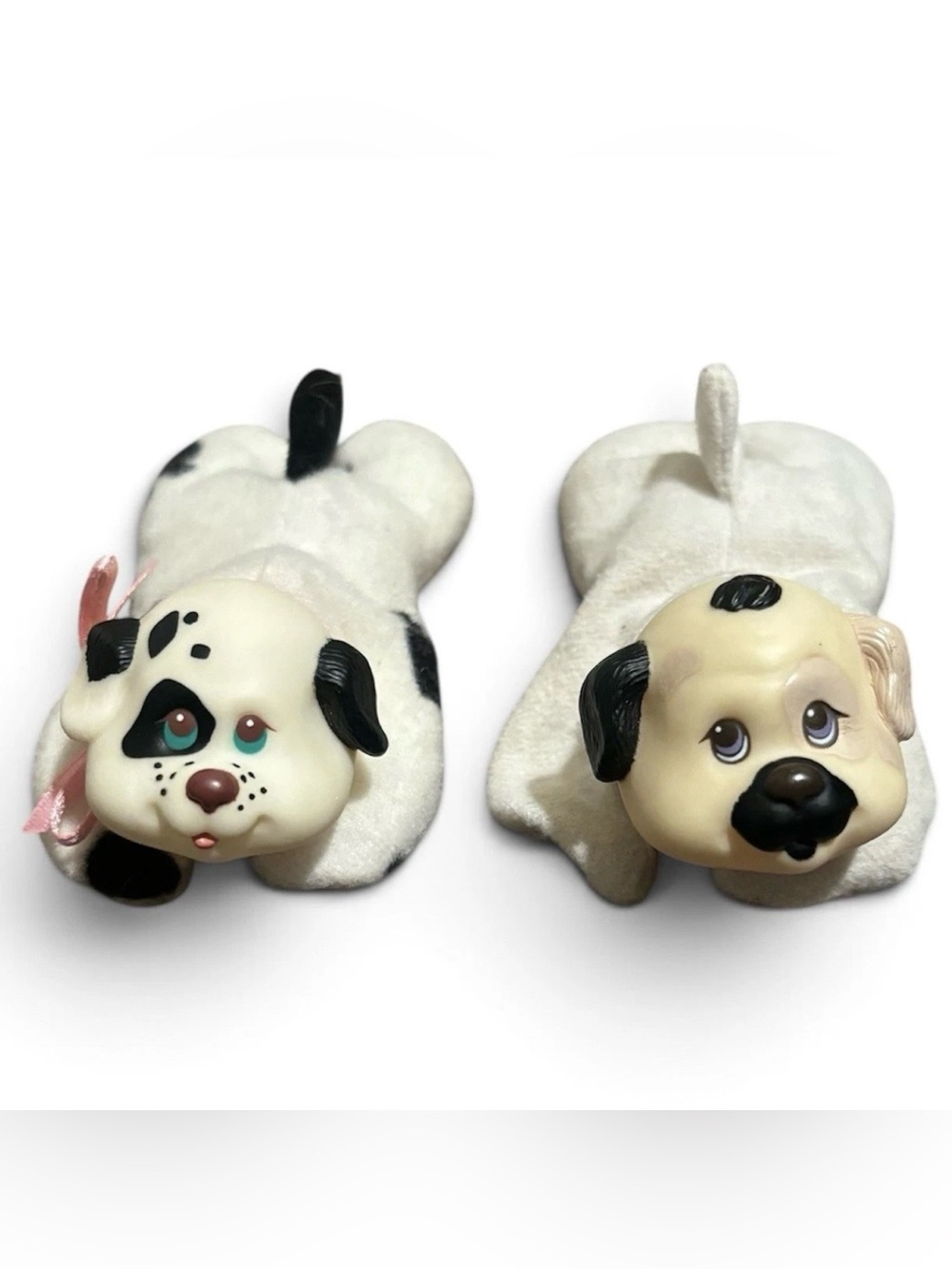 Vintage 1991 Hasbro Puppy Surprise Dalmatian Dogs Set of 2